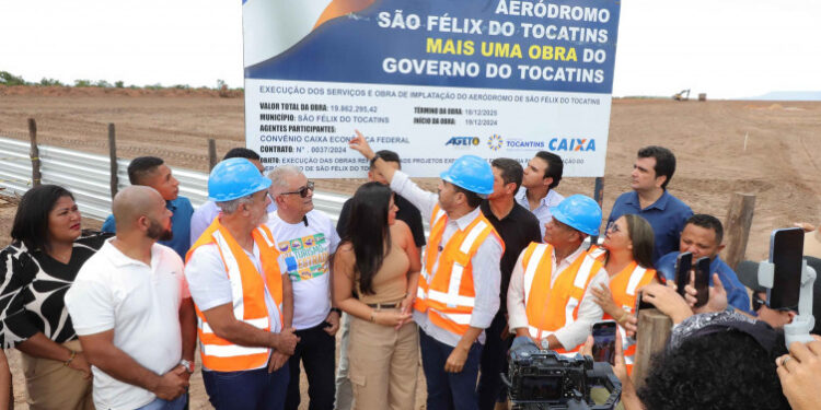 Governador Wanderlei Barbosa vistoria obras que somam R$ 70 milhões em investimentos para o fortalecimento do turismo no Jalapão