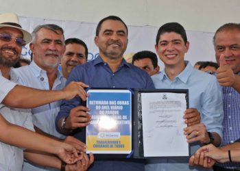 Com investimento de R$ 14 milhões, governador Wanderlei Barbosa assina retomada das obras do Anel Viário de Paraíso com entrega prevista para este ano