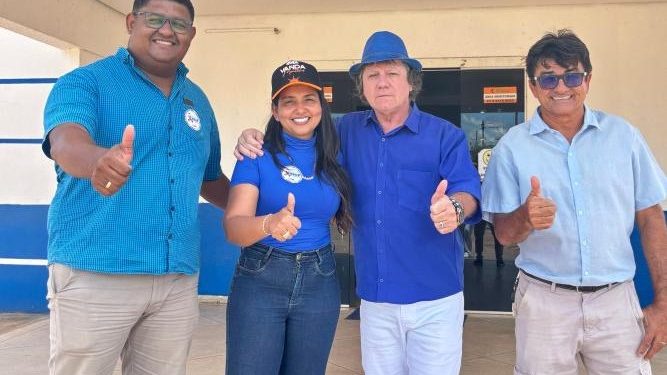 Deputada Vanda Monteiro cumpre agenda em Colinas e confirma R$ 1 milhão para a saúde do município