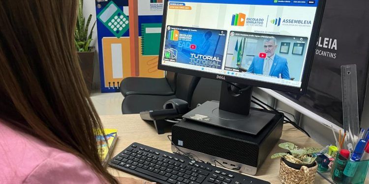 Inscrições abertas para 30 cursos gratuitos e online da Escola do Legislativo do Tocantins