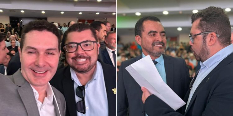 Prefeito Mateus Coelho solicita casas populares ao ministro Jader Filho e apoio para temporada de praias ao governador