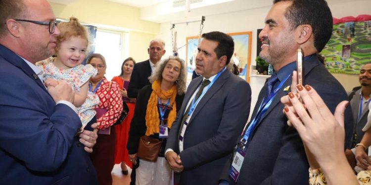 Em Israel, Marcus Marcelo visita Centro Shalva, referência mundial no cuidado de pessoas com deficiência