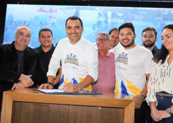 Governador Wanderlei Barbosa lança programa Tocantins no Pódio, com projeto de monitoramento para fortalecer a prática esportiva nos 139 municípios