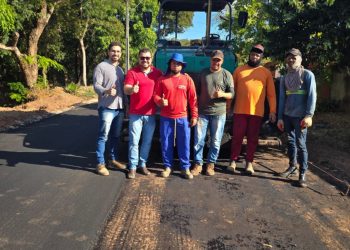 Mateus Coelho acelera obras e entrega asfalto de qualidade em Novo Acordo