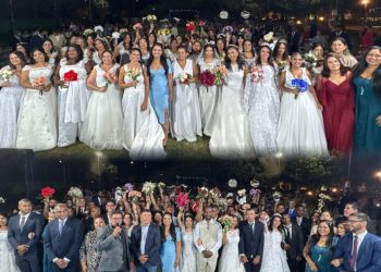 Casamento Comunitário oficializa o amor de 50 casais em Palmas com apoio da deputada Vanda Monteiro