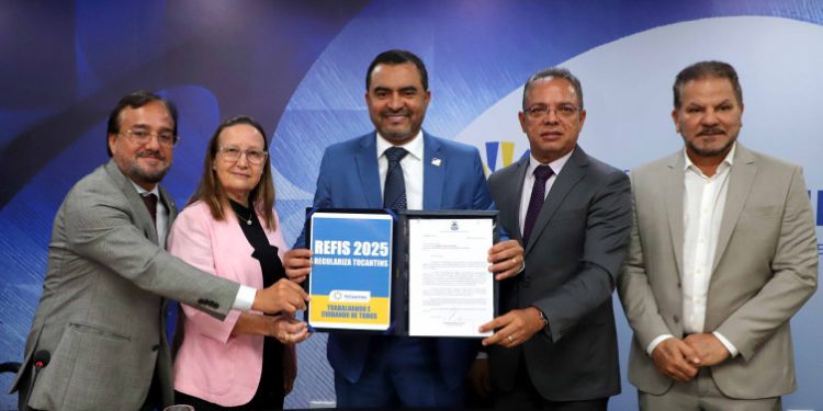 Governador Wanderlei Barbosa lança Refis 2025 com até 95% de desconto em juros e multas para contribuintes e empresários