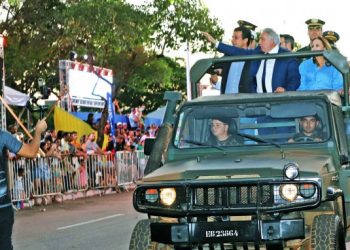 Governador em exercício Laurez Moreira reforça valores cívicos e compromisso com o desenvolvimento do Tocantins durante desfile de 7 de setembro