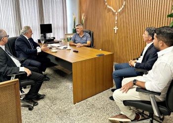 Presidente da Aleto recebe visita institucional do governador em exercício