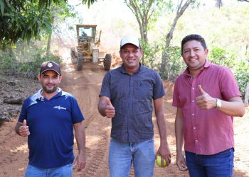 Prefeito Kedson Alves intensifica serviços recuperação de estradas em Ponte Alta do Tocantins