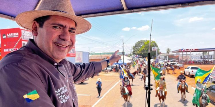 Marcus Marcelo participa da 23ª Cavalgada e destaca investimento milionário em Santa Fé