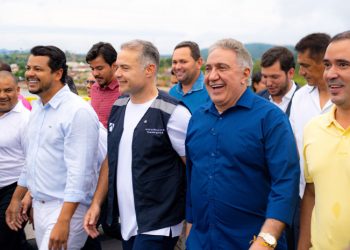 Governador Laurez Moreira e ministro Renan Filho vistoriam obras da Ponte de Xambioá e anunciam entrega para novembro