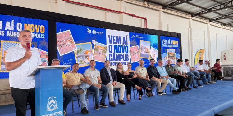 “Oportunidades que não tivemos”: Amélio destaca impacto da nova sede da Unitins em Augustinópolis