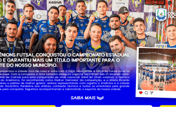 Arsênions é campeão estadual Sub-20 de futsal e coloca Colinas no cenário nacional