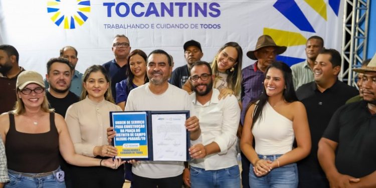 Governador Wanderlei Barbosa autoriza investimento de R$ 1,9 milhão para construção de praça e campo de futebol em Campo Alegre