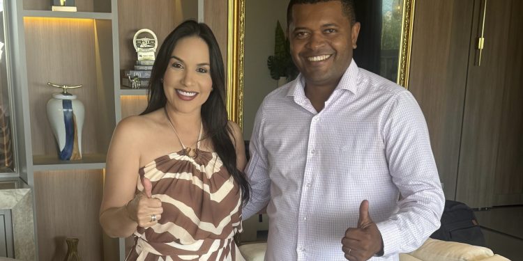 Kátia Chaves amplia base política em Tocantinópolis e recebe apoio do vereador Irmão Jairo, o mais votado do município