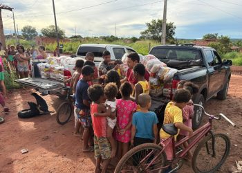 Exemplo de gestor e de solidariedade: prefeito Kedson Alves doa o próprio salário e transforma em 142 cestas básicas para famílias de Ponte Alta do Tocantins