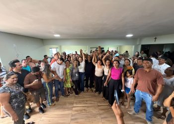 Kátia Chaves recebe apoio do prefeito de Aguiarnópolis e fortalece pré-candidatura rumo à Aleto