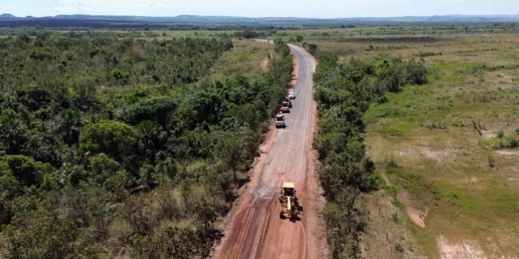 Governo do Tocantins fortalece o desenvolvimento da região do Vale do Araguaia com investimentos de mais de R$ 15 milhões em infraestrutura na TO-164