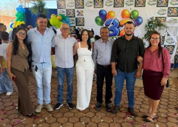Kátia Chaves prestigia os 32 anos de Aguiarnópolis e reforça proximidade com a população do Bico do Papagaio