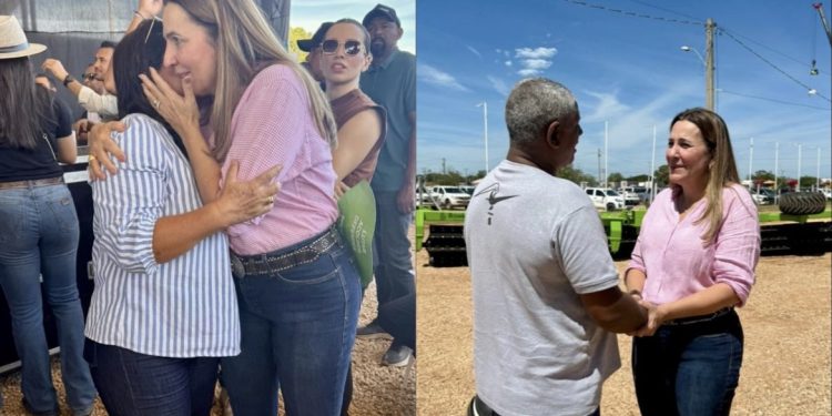 Presença de Dulce Miranda na Agrotins 2026 é marcada por carinho popular e forte receptividade do público