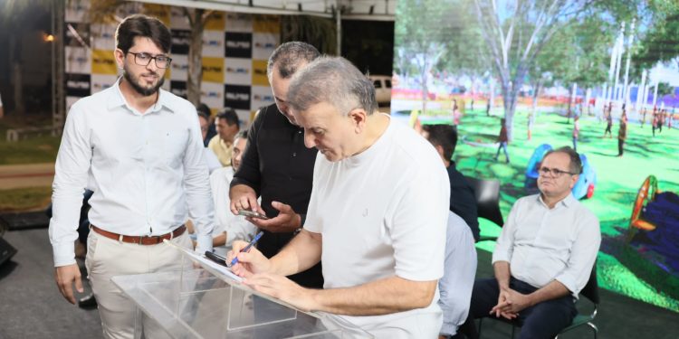 Prefeito Eduardo Siqueira Campos autoriza pacote de obras com investimento de R$ 8,3 milhões em Palmas