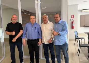 Mauro Carlesse recebe CEO da Pado, uma das maiores empresas de segurança do Brasil, e discute investimentos para o Tocantins