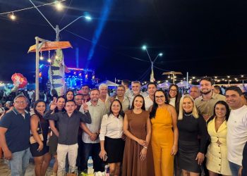 Amélio Cayres participa da tradicional Festa do Peixe em São Sebastião do Tocantins