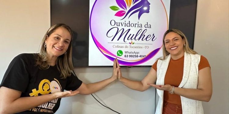 Colinas do Tocantins fortalece apoio às mulheres com criação da Ouvidoria da Mulher.
