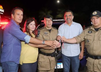 Em Araguaína, governador Wanderlei Barbosa participa da passagem de comando do 2º BPM e entrega novos equipamentos à corporação