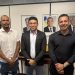 Ao lado do secretário Marcos Paulo, prefeito Dione do Pastel busca apoio de Eduardo Gomes para viabilizar Complexo Esportivo e fortalece parceria que já garantiu importantes recursos para Combinado