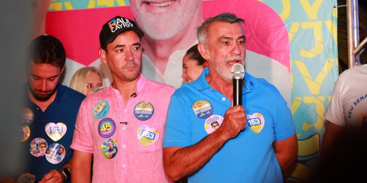 Em discurso, Amélio diz que, com Vicentinho no Governo, revisão do PCCR dos servidores do quadro geral será prioridade
