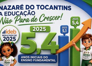 Nazaré avança no Ideb, fortalece qualidade do ensino e prefeito Clayton Paulo reafirma compromisso com a educação