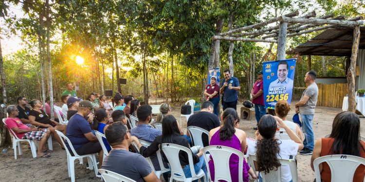 “Eu quero ser a voz de vocês”, afirma Marcus Marcelo em reunião na zona rural de Babaçulândia
