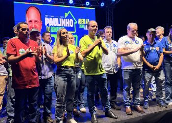 Multidão acompanha comício de Paulinho do Bonifácio em Augustinópolis e reforça força da candidatura na reta final