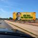 Outdoors com frase “Feito o pai, não vale um pequi roído” geram críticas e provocam polêmica entre eleitores em Palmas